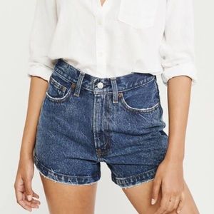 New! Abercrombie & Fitch Natural Rise Short